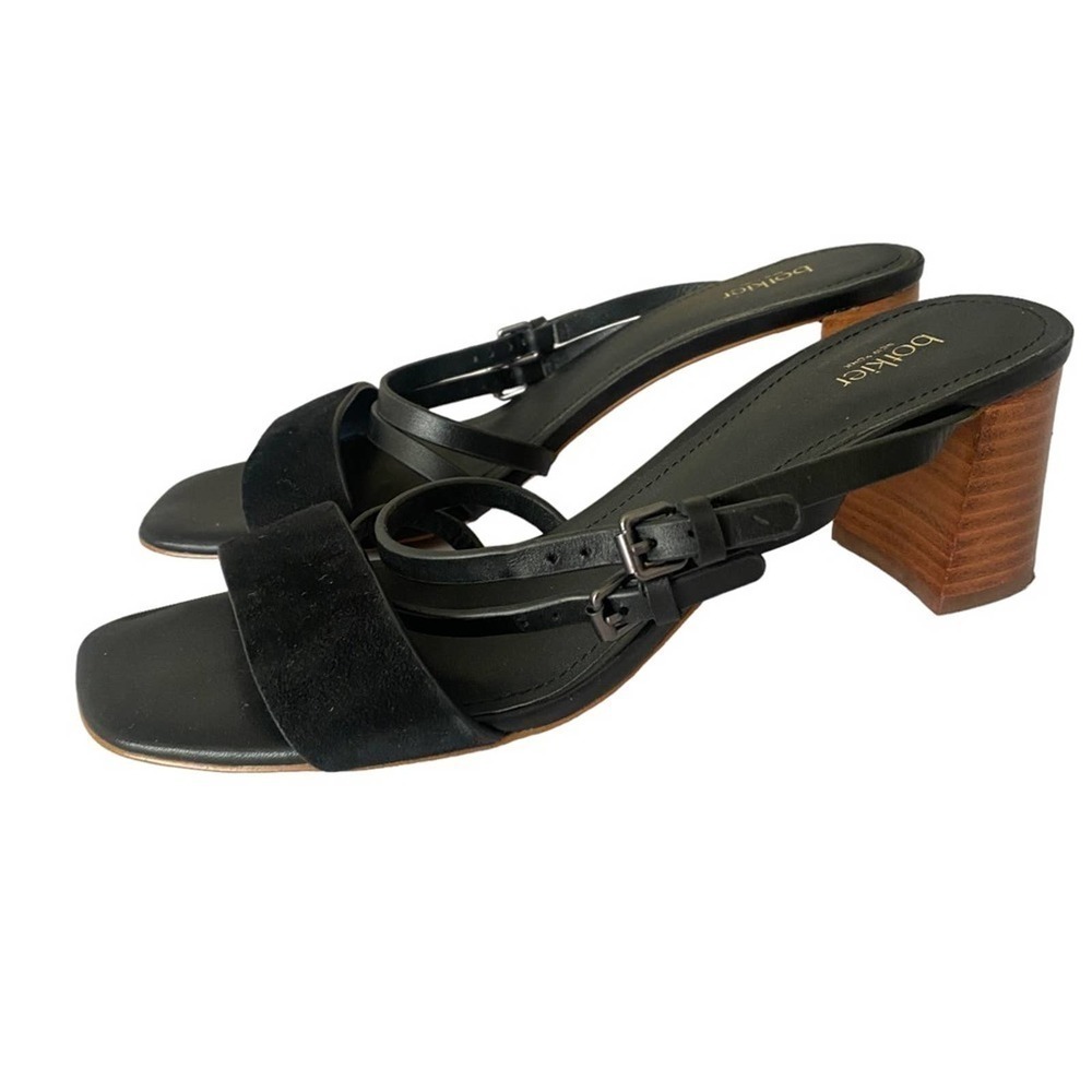 Botkier Dune Suede Sandal Size 8 Block Heel Squar… - image 3